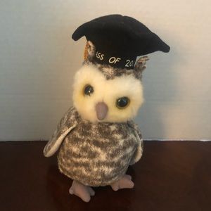 TY Beanie Baby Smart the Owl class of 2001